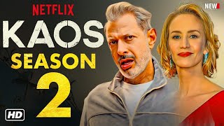 KAOS Season 2 Trailer  Netflix Release Date Episode 1 Cast Plot Renewed Jeff Goldblum Misia [upl. by Nnairrehs]