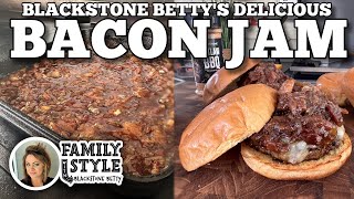 Blackstone Bettys Delicious Bacon Jam  Blackstone Griddles [upl. by Dorwin849]