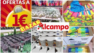 ALCAMPO 💶🛒🛍️ CAMPAÑA TODO 1€ BAZAR MUCHAS PLANTAS MENSJE LIBROS HOGAR Y MÁS Amunaysuscosas [upl. by Hickie]