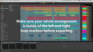 How to prepare your track ready to give to a mastering engineer using Ableton Live [upl. by Aztiram]