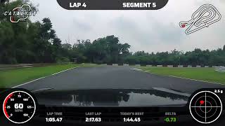 GR Supra  Batangas Racing Circuit Hot Lap 1438 [upl. by Zeta939]