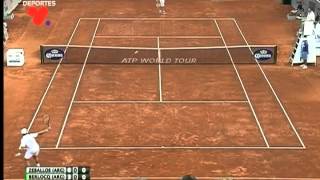 VTR Open 2013 Semifinal Singles  Horacio Zeballos vs Carlos Berlocq [upl. by Hurleigh]