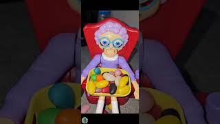 Lets play asmar shooting soccer bank coins with granny surprised 😮 asmar satisfying [upl. by Idok]