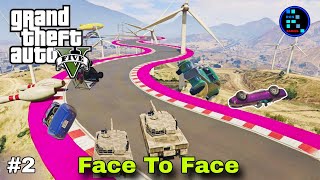 GTA V  Super Funny Face To Face Wind Turbine 2 [upl. by Hizar]