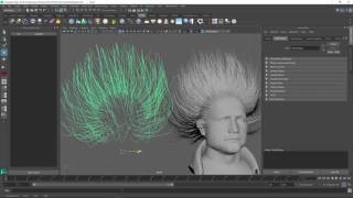 Ornatrix for Maya 101 Alembic and VRay Proxy [upl. by Jobe]