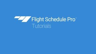 Make a Reservation on Flight Schedule Pro v4 [upl. by Esor]