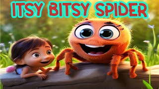 The Itsy Bitsy Spiders Big Adventure A Tale of Courage and Perseverance  Kids Nursery Rhyme [upl. by Naivatco642]