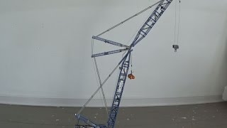 Lego Crawler Crane with power functions amp remote control [upl. by Buddy]