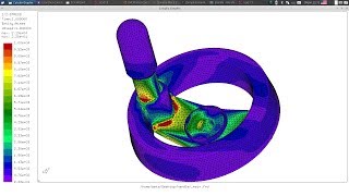 Caelinux2017  Plastic Handle FEA [upl. by Stormie730]