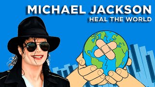 Michael Jackson Heal the World Piano Tutorial 🎹 [upl. by Aikat]