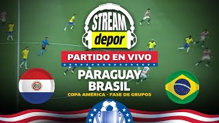 PARAGUAY 1  4 BRASIL POSTPARTIDO RESUMEN Y GOLES  COPA AMÉRICA 2024 [upl. by Rolfston975]