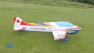 RC Plane quotCaelestiaquot flying pattern aerobatics FAI practice [upl. by Amice]