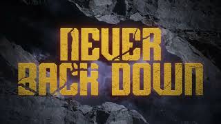 NEVER BACK DOWN feat Manafest  Caleb Hyles Original Song [upl. by Clarette]