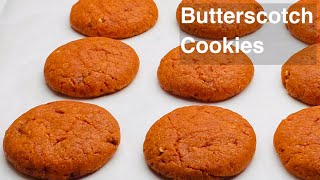 Butterscotch cookies easy recipe [upl. by Ashlen829]