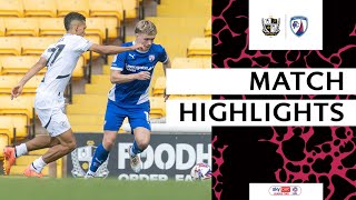 HIGHLIGHTS  Port Vale 10 Spireites [upl. by Nnyleve532]