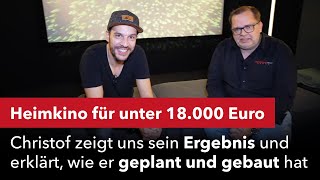 Ein komplettes Heimkino für unter 18000 Euro Christof zeigt uns sein Ergebnis [upl. by Assyram748]