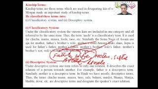 Kinship terminology and kinship usages in detail Mission with Vision Sociology lectures by Dr Aasif [upl. by Ky]