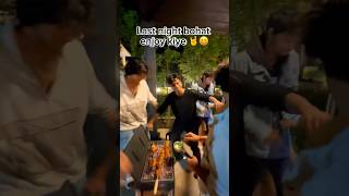 Last night ham log hohat dance kiye 🤘🤣 shorts viral trending niteshmandal ruchika [upl. by Llevart]