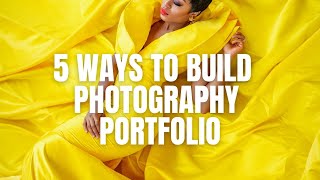 How to Build Portrait Photography Portfolio from Scratch in 2021  5 Easy Ways to Find Models [upl. by Dier]