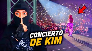 ME INFILTRÉ en el CONCIERTO de KIM LOAIZA para hacer esto 😱 [upl. by Icnan]