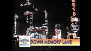 1995  Downtown Las Vegas History  Fremont Street Las Vegas Light Show  KLAS TV [upl. by Attena725]