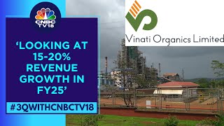 Destocking Is Over FY25 Will Be Better Than FY24 Vinati Organics  CNBC TV18 [upl. by Trygve]