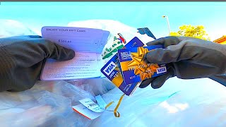 Dumpster Diving WOW 1500 in Gift Cards [upl. by Asaph]