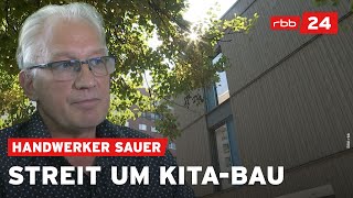 Handwerker fordert 115000 Euro vom Berliner Senat [upl. by Layap676]