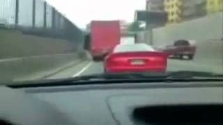 Stupid Ferrari Driver  Crash [upl. by Alisen]