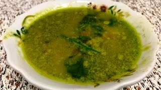 Mugachi Bhaji Aamati  मुगाची आमटी  Maharashtrian delicious Recipe [upl. by Yelloh873]