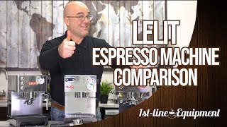 Comparison of Lelit PL41EM PL41TEM amp PL41PLUST Espresso Machines [upl. by Henarat499]