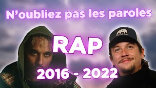 Noubliez pas les paroles version RAP 20162022 Nepal PNL Josman Alpha Wann [upl. by Korney947]