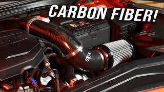 SXTH Elements NEW 1 6t Carbon Fiber Intake  Install amp Sound Clips [upl. by Sykleb]