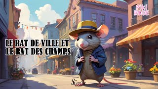 quotLes Festins Contrariés 🎈 La fable du Rat des Villes et du Rat des Champs en chansonquot [upl. by Nilrac]