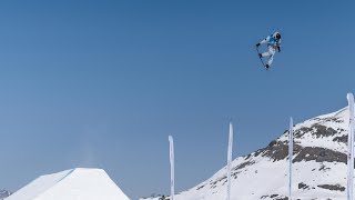 Qualification Snowboard World Cup  Slopestyle Men  Corvatsch SUI [upl. by Airdnalahs]