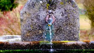 Brunnen Gartenbrunnen Wasserspiel Sprudelbrunnen [upl. by Vachell420]