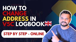 How To Change Address In V5C Logbook Certificate UK  online [upl. by Amand]