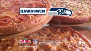 Papa Johns and Seattle Seahawks [upl. by Airal486]