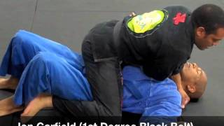 Cross ChokeArm Bar Combo  Annapolis Jiu Jitsu  Mounted Cross Choke to Arm Bar [upl. by Nylorac]