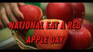 National Eat A Red Apple Day December 1  Activities and How to Celebrate Eat A Red Apple Day [upl. by Johansen]