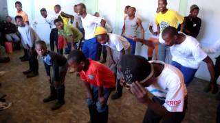 KYP South African Gumboot Dances Part 1 [upl. by Gentry722]