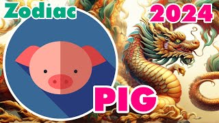 PIG 2024 Zodiac Pig Prediction  The Year of the Green Wood Dragon 【Master Tsai】 [upl. by Jarrid552]