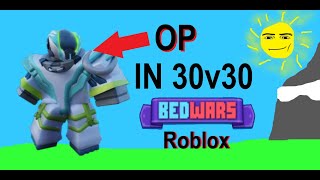 Zenith kit is OP in 30v30😯 Roblox bedwars [upl. by Damle294]