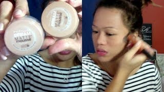 REVIEW Maybelline Dream Matte Mousse Foundation [upl. by Wahl]