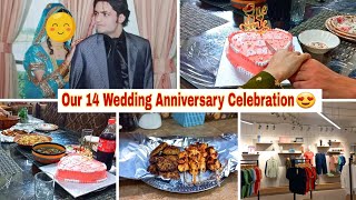 Our 14 Wedding Anniversary Celebration Vlog  Cake Decorating For Hubby  Special Recipes For Dinner [upl. by Thinia]