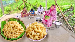 শীতকালে চায়ের সাথে খাওয়ার জন্য মুচমুচে খাস্তা কুচো নিমকি বানিয়ে রাখলামnimki recipe [upl. by Bekelja892]