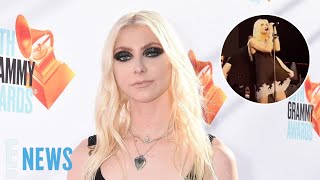 Taylor Momsen Shares TERRIFYING Moment She Was Bitten by Bat During Concert  E News [upl. by Peterus]