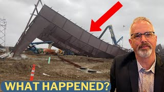 Aircraft Hangar Collapse in Idaho [upl. by Caro284]