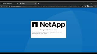 NetApp  Lab on Demand [upl. by Amees]