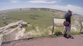 A Visit to Scotts Bluff National Monument Scottsbluff Nebraska [upl. by Llerrat]